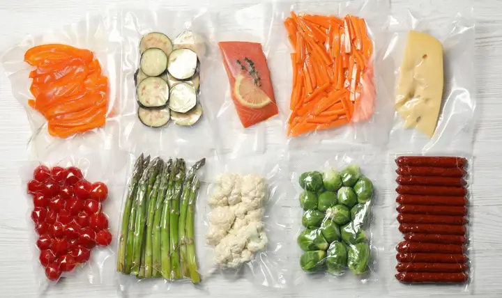 food vacuum pouch